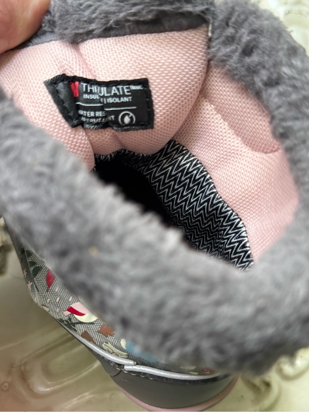 See Kai Run Abby II Waterproof Insulated Boots Toddler Girls' Size 12 Woodland - Picture 11 of 11